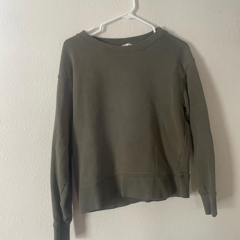 H&M Olive Green Sweatshirt